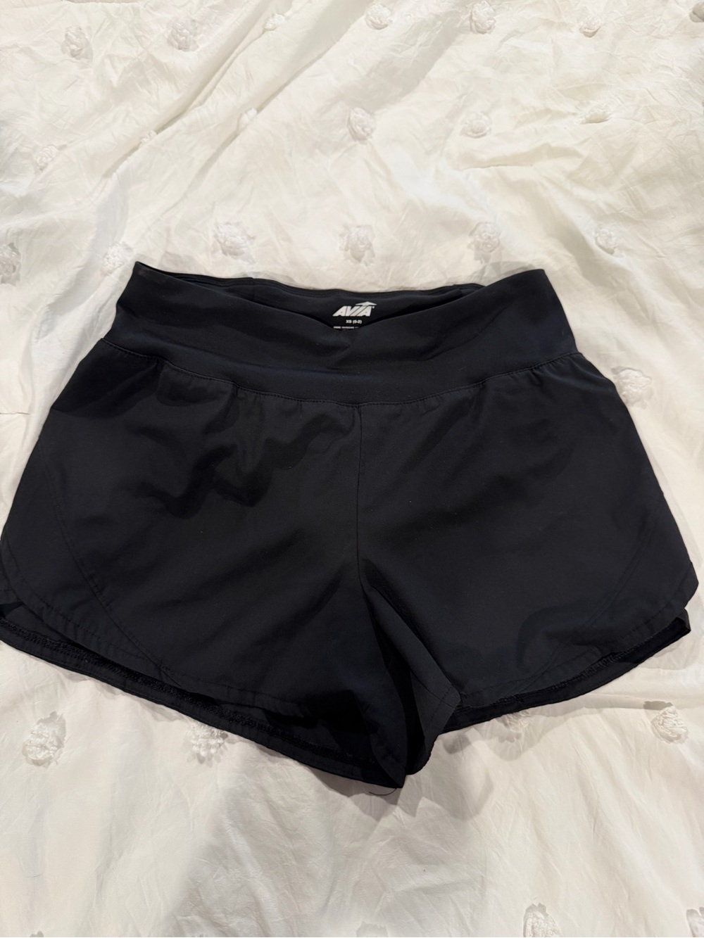 Avia Black Performance Running Shorts